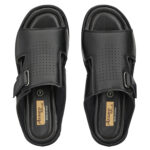 Azzaro Black Men Black Comfort Sandals