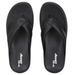Azzaro Black Men Black Thong Flip-Flops