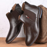 Azzaro Black Men Casual Boots